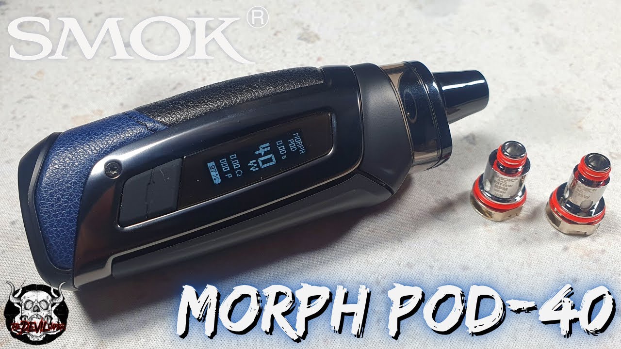 SMOK Morph Pod 40 Kit Review - 2000mAh | 40w | RPM Coils