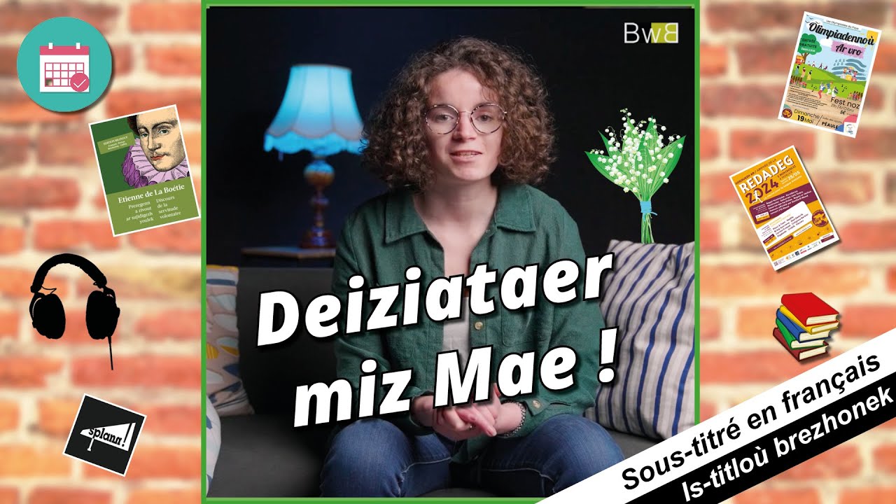Petra 'zo nevez e brezhoneg e miz Mae 2024 💐 / Agenda culturel en breton - Deiziataer Brezhoweb