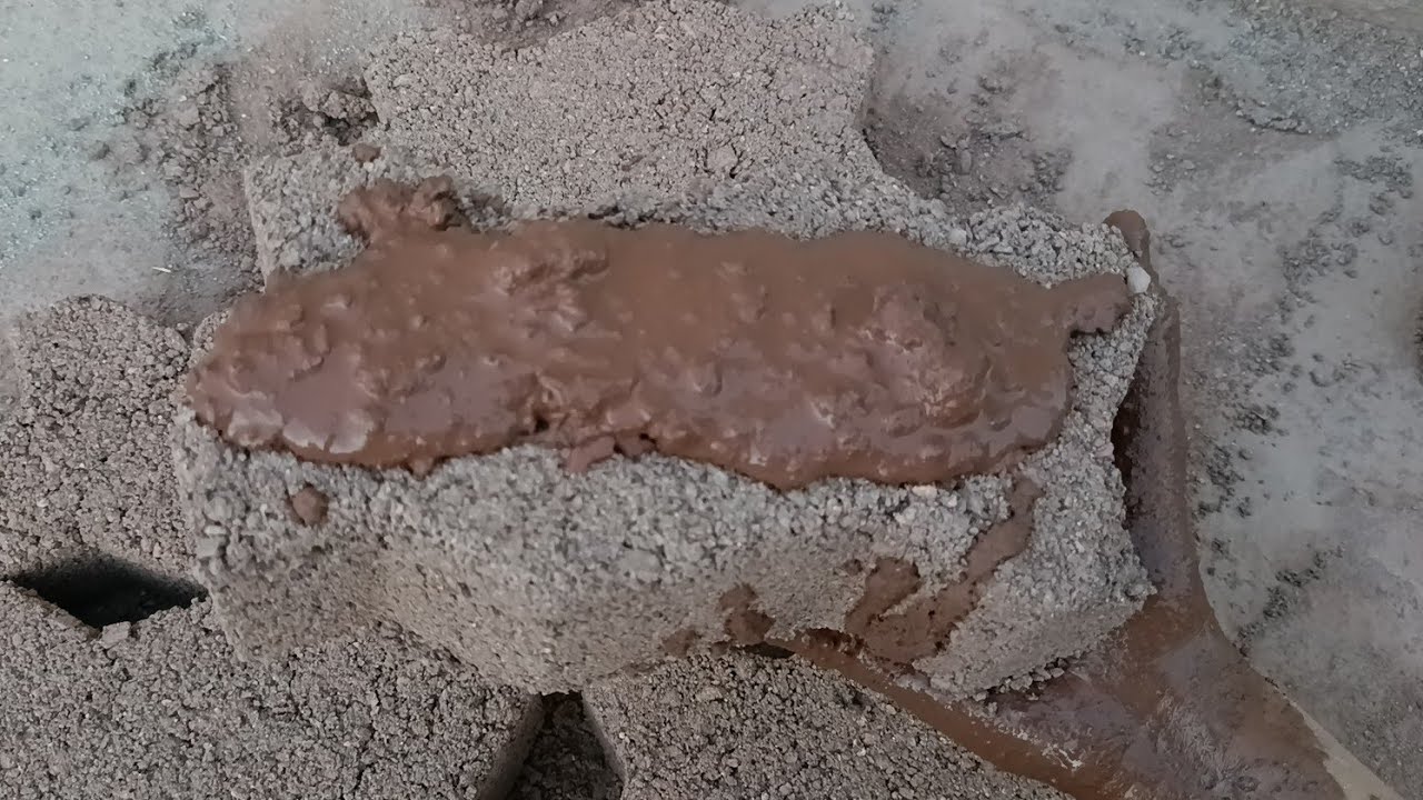 Yeyyy🌹🌹Floor crumbling mini vlog with water crumbling of Gritty Reddirt by #asmrhub #stressrelief