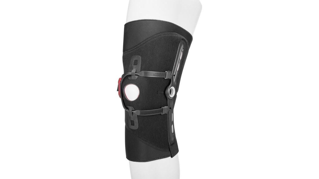 Patella Pro - Donning and doffing of the knee orthosis