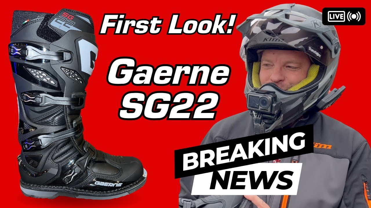 First Look! Gaerne SG22 MX Boot with @manybikes
