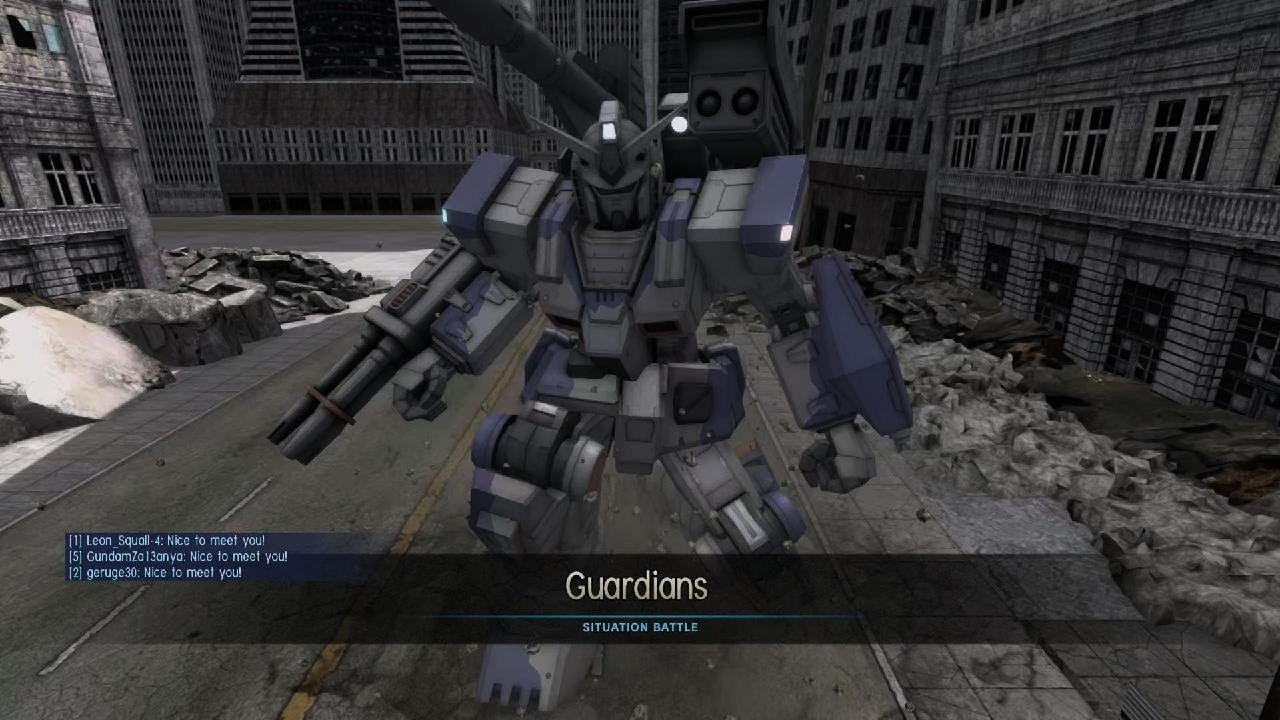 GBO2 - Situation Battle Guardians, Full Armor Gundam [Type B] gameplay.