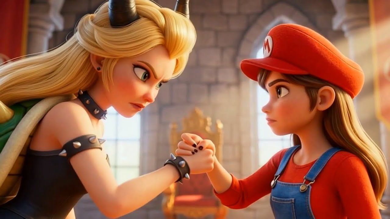 What if Mario & Bowser Turned into GIRLS?! 😱