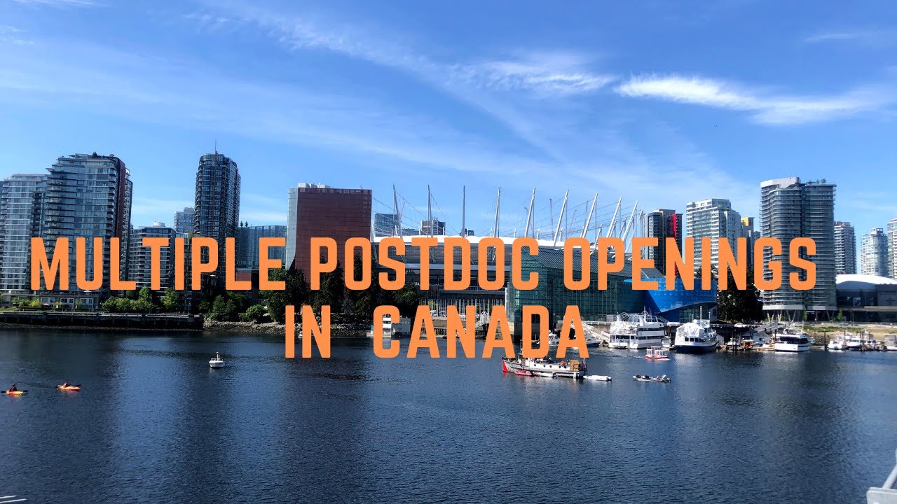 Multiple Postdoc Openings in Canada
