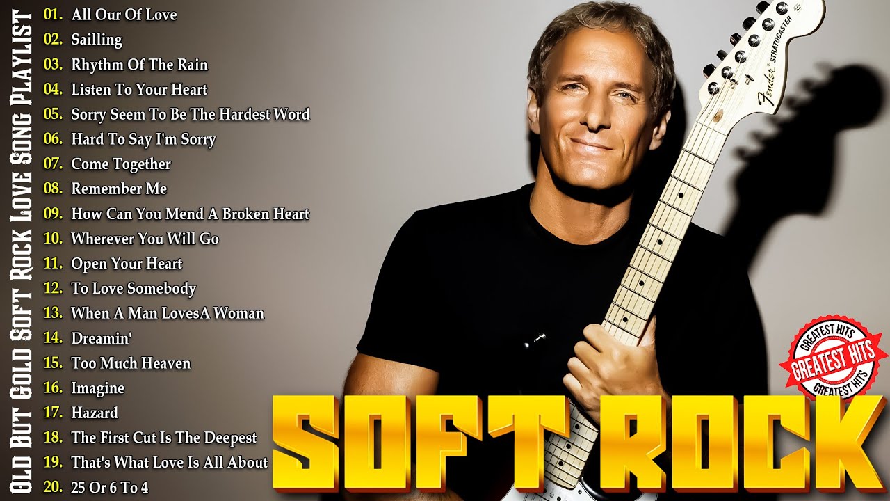 Air Supply, Roxette, Elton John, Bee Gees, Chicago, Lobo - Old But Gold Soft Rock Love Song Playlist