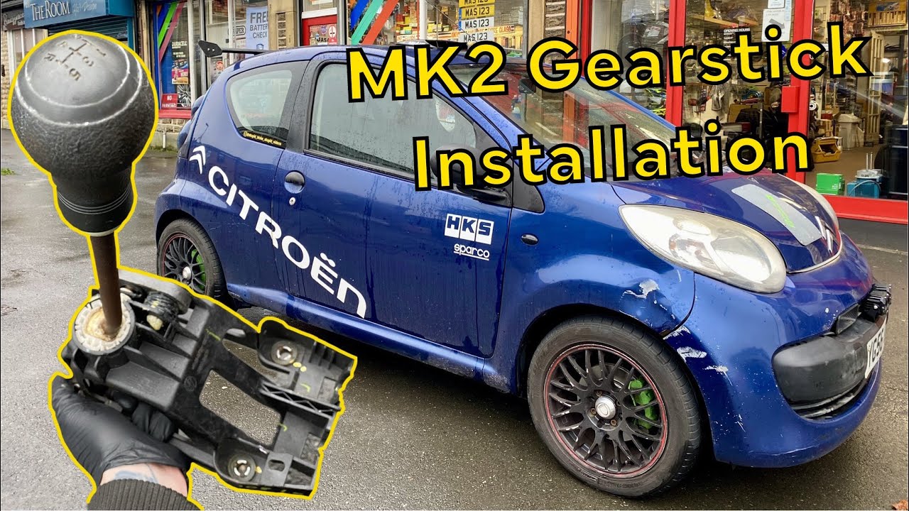 CityBug Gear Lever Upgrade / MK2 Shift Selector Installation (C1/107/Aygo)