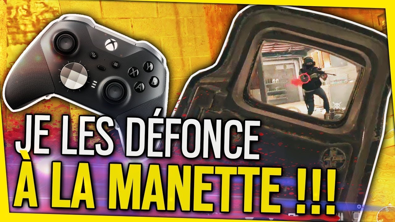 J'LES FAIS RAGER AVEC UNE MANETTE ! 😂 Rainbow Six Siege