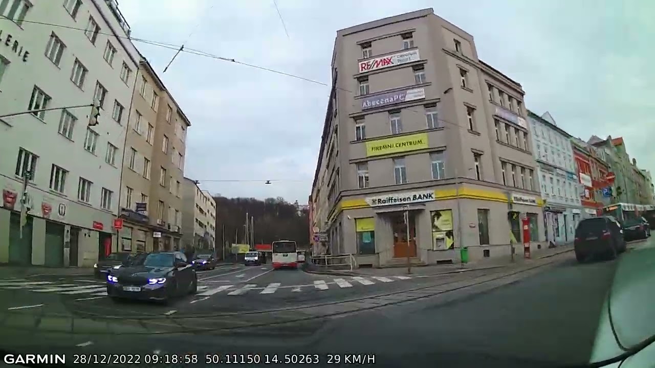DRIVE #2343: Streets of Praha (Prague) (Czech Republic) (timelapse 4x) *Read Description*