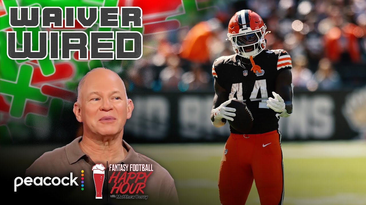 Browns' Harold Fannin Jr. a potential waiver hit at TE | Fantasy Football Happy Hour | NFL on NBC
