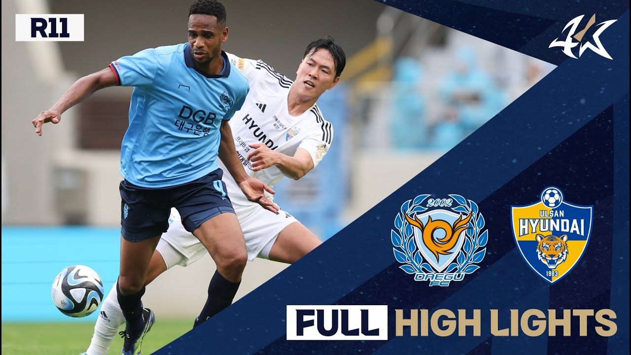 [FULL HL] 하나원큐 K리그1 R11 대구 vs 울산 | Daegu vs Ulsan (23.05.05)