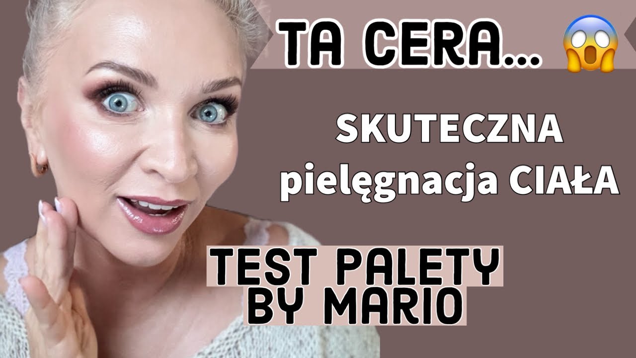 Odkryłam świetny PODKŁAD z Rossmanna??? Efektywna pielęgnacja CIAŁA // Test palety Makeup by Mario