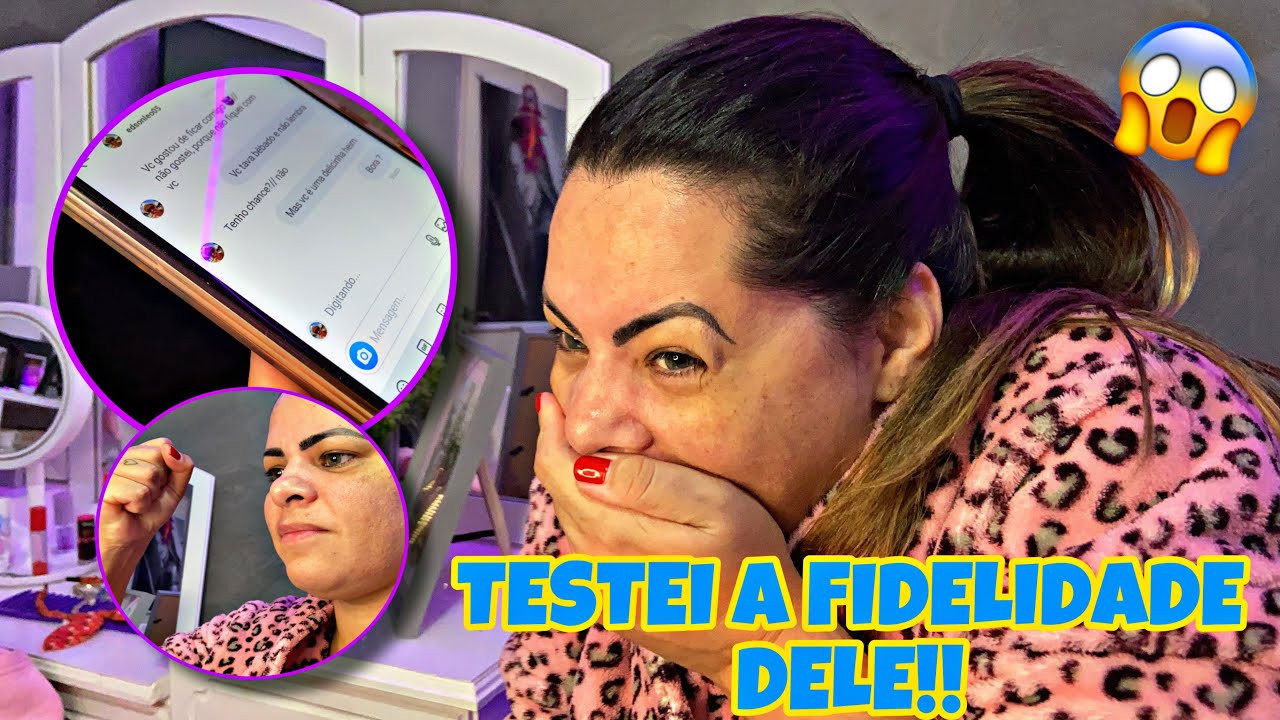 TESTEI A FIDELIDADE DO MEU MARIDO!!