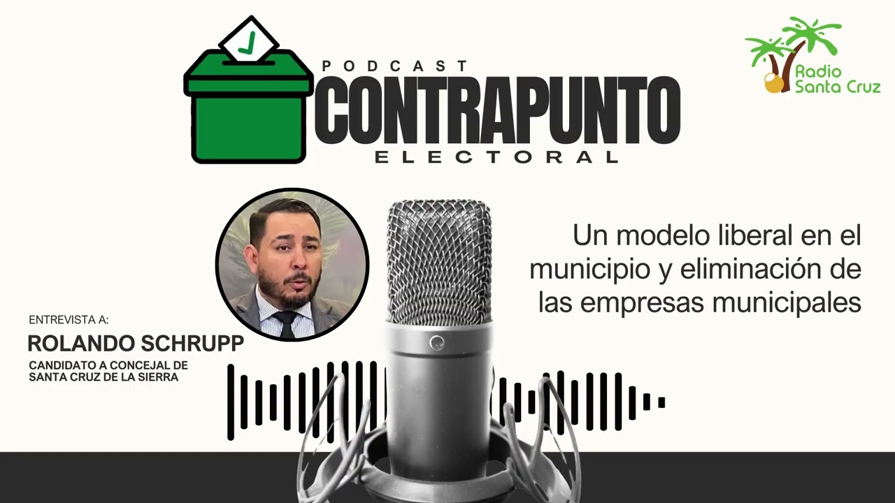 Schrupp: Un modelo liberal en el municipio y eliminación de las empresas municipales