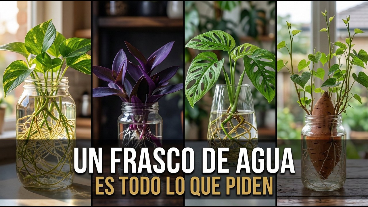 20 Plantas de Interior que No Necesitan Tierra para Vivir