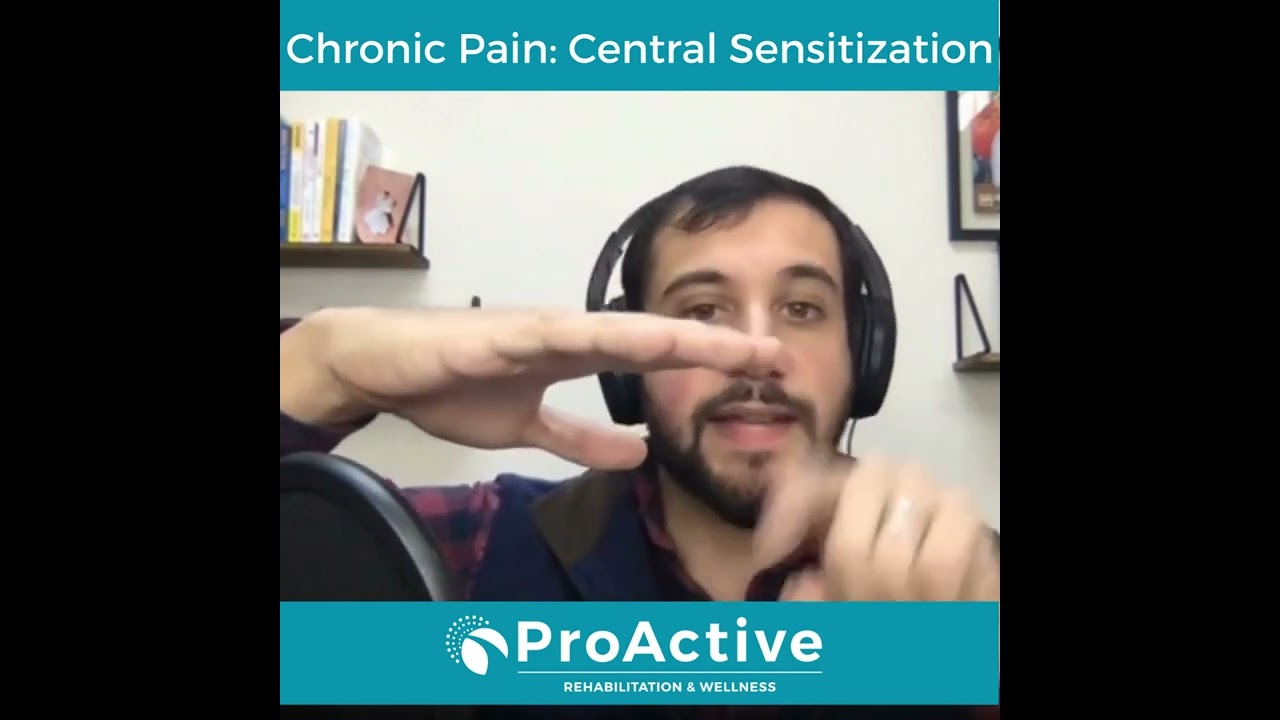 What is Central Sensitization, and how does it cause pain?
