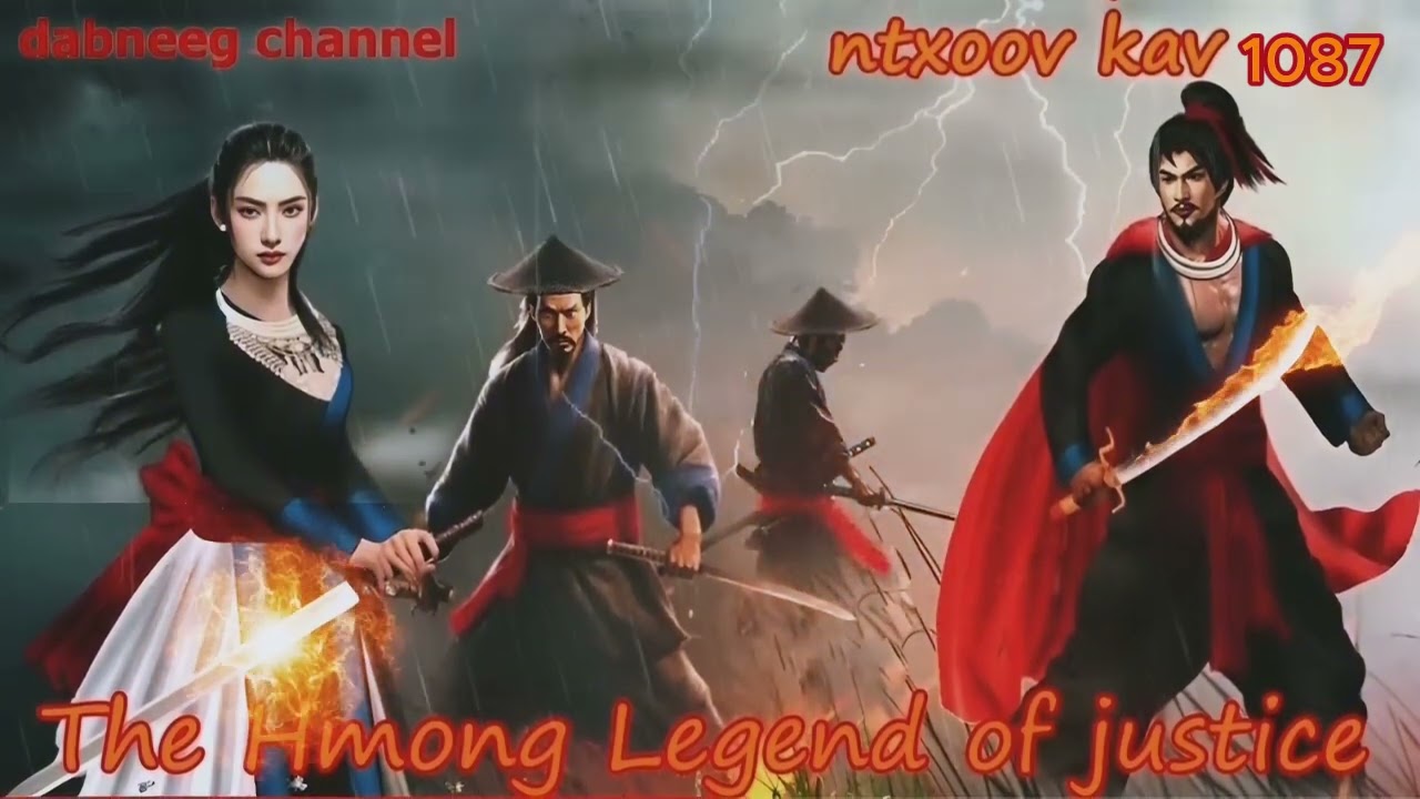 Ntxoov kav The Hmong Legend Part 1.087 - Yawg Liaj Nrob - Sword fighter for justice