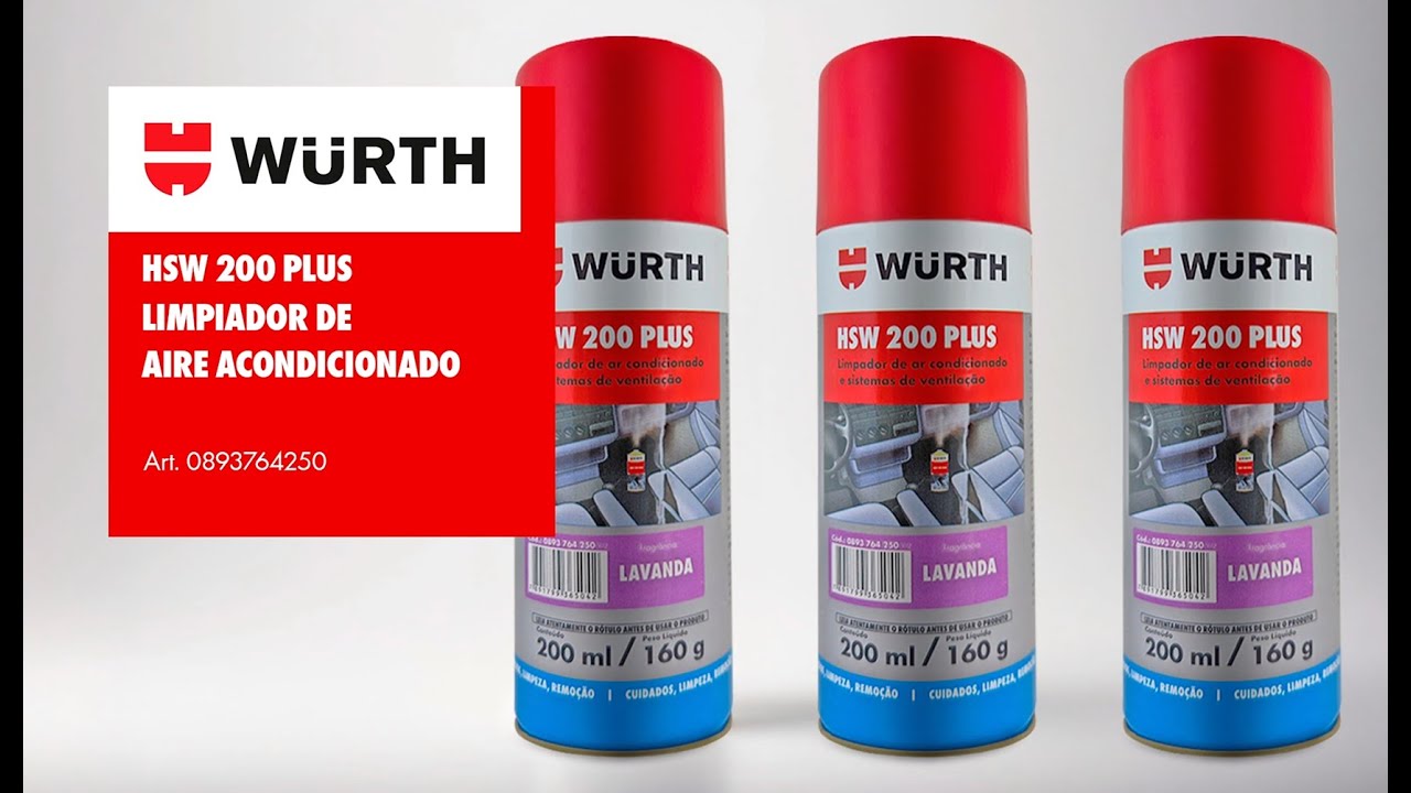 Limpiador A/C HSW 200 Plus Lavanda 200ml