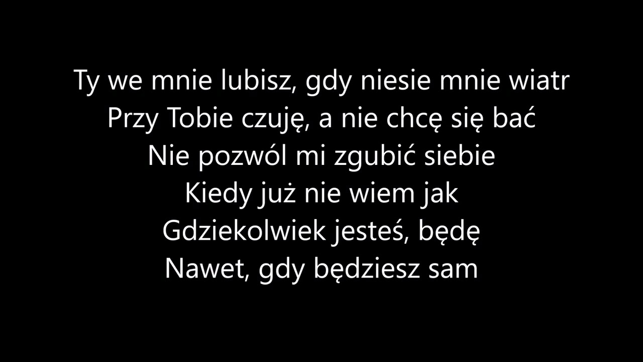 Wiktoria Kida & Oskar Cyms & Księga Żywioł&oacute;w - Gdy będziesz sam + Tekst