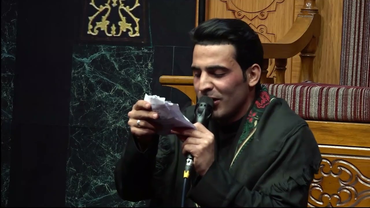 الرادود الملا عباس عجيد العامري II شهادة السيدة زينب II حسينية المرحوم الحاج غازي البلام
