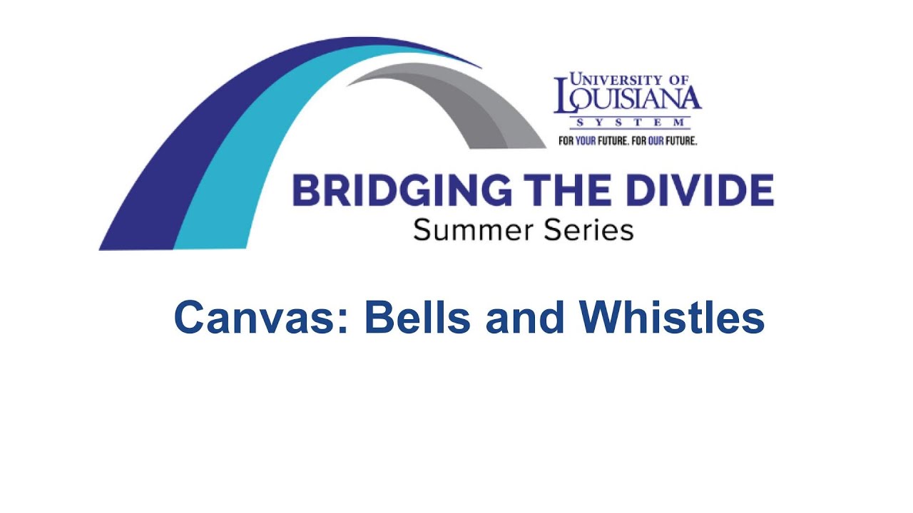 Canvas: Bells and Whistles
