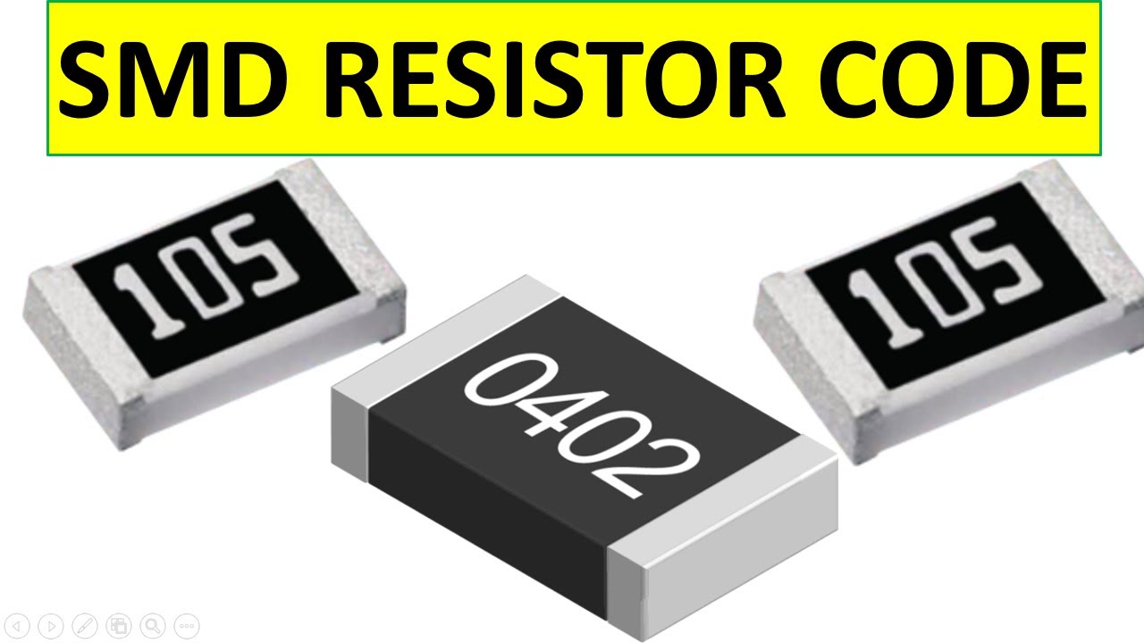 SMD Resistor Codes Calculation