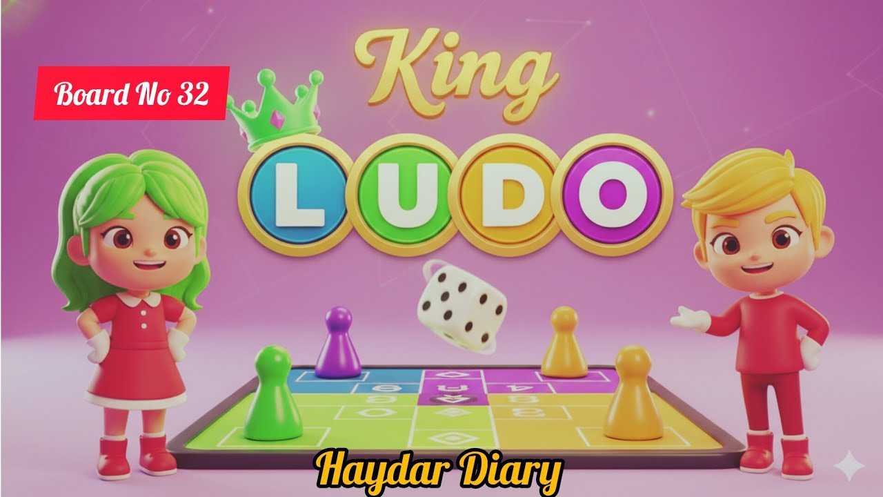 Crazy Dice Luck Again 😈 Ludo King Gameplay 🎲 Board No 32