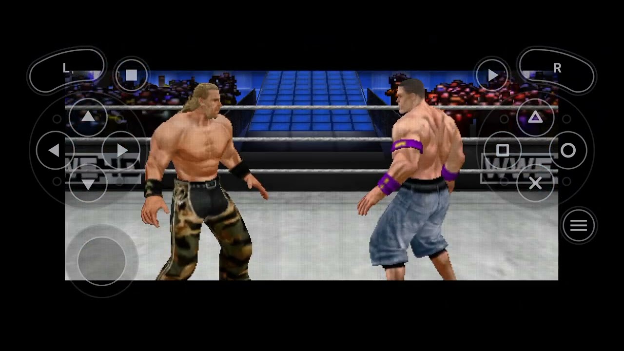 i finish the game in 3 min#wwe all stars
