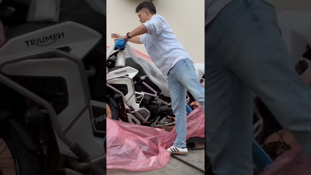 UNBOXING THE NEW TIGER 1200 rally explorer    