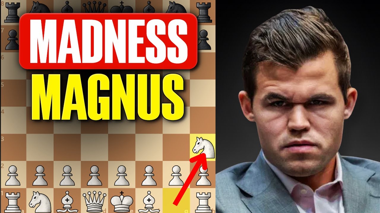 Carlsen's New Ammonia Opening is Brutal! [Art of Attack in Chess]