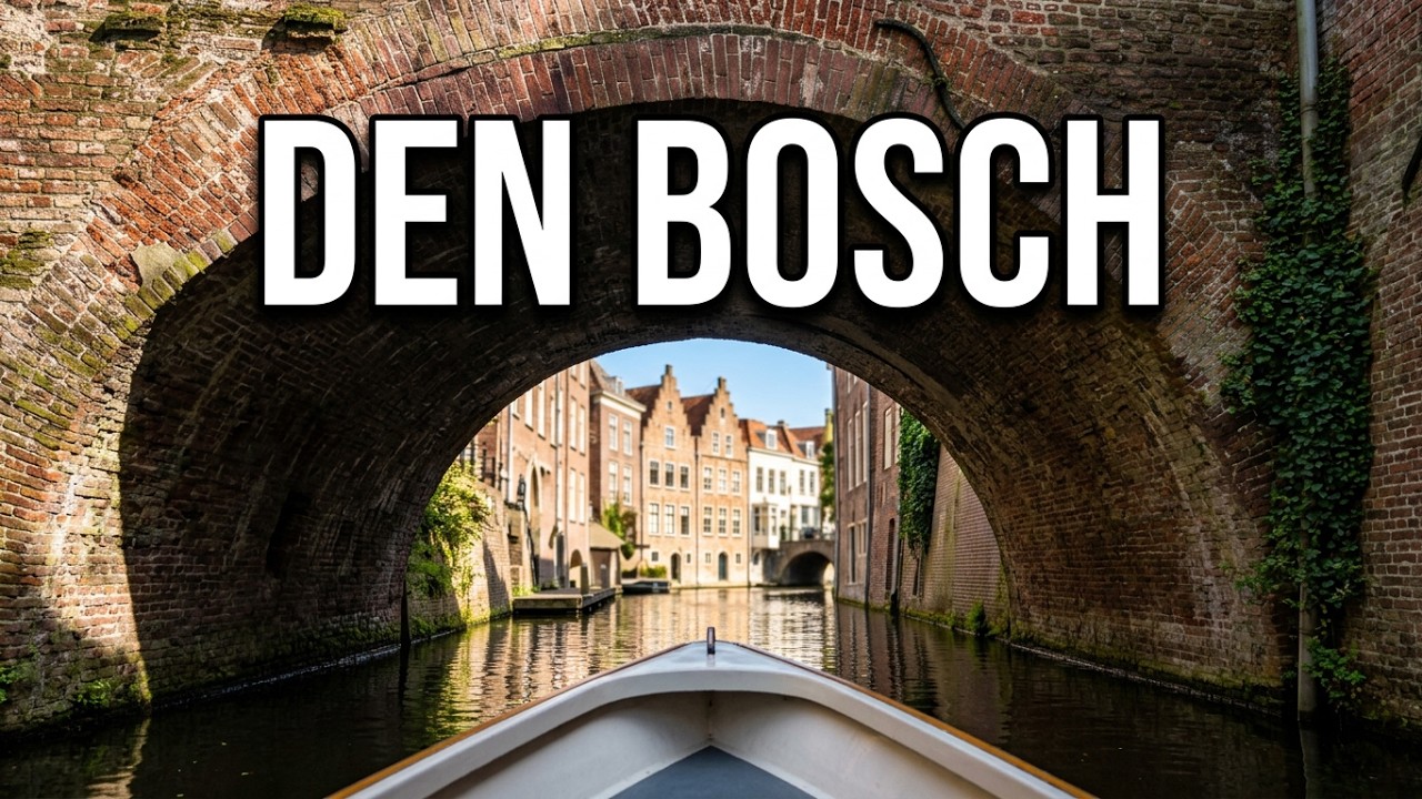 Boat tour on the Binnendieze   - Den Bosch, Netherlands