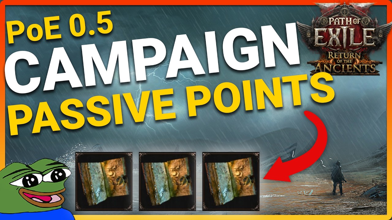 All Campaign Passive Skill Points in 0.5 and Where to Get Them | Quick Guide | PoE 2