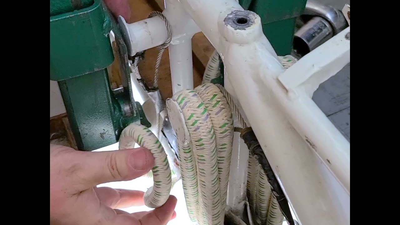 1945 Taylorcraft BC-12D bungee replacement