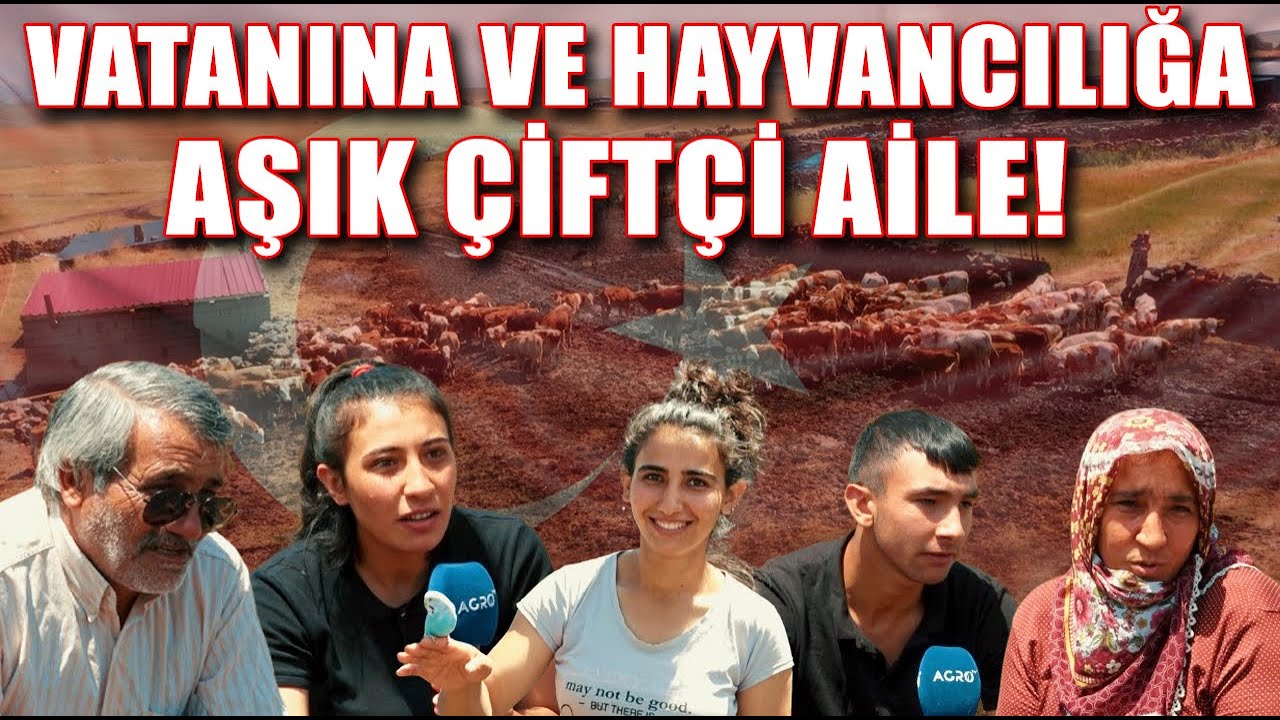 Vatanına Ve Hayvancılığa Aşık Çiftçi Aile! 