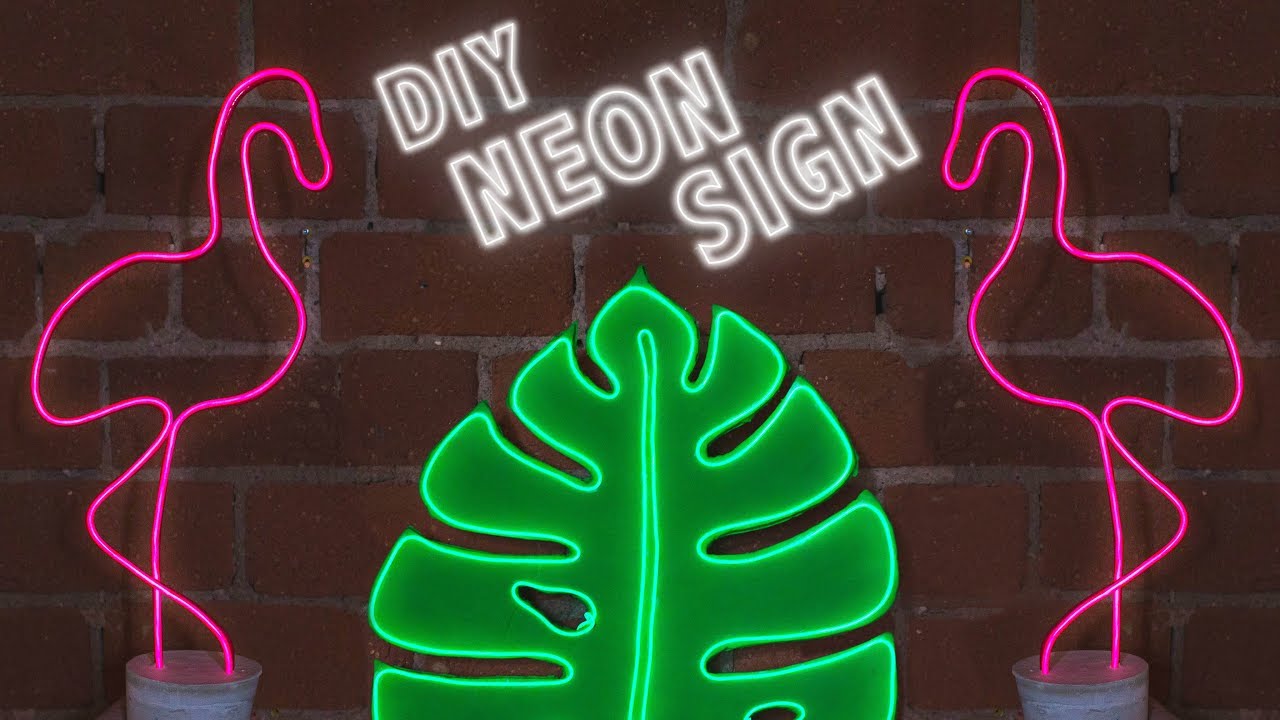 DIY NEON SIGNS FOR YOUR DORM/ ROOM