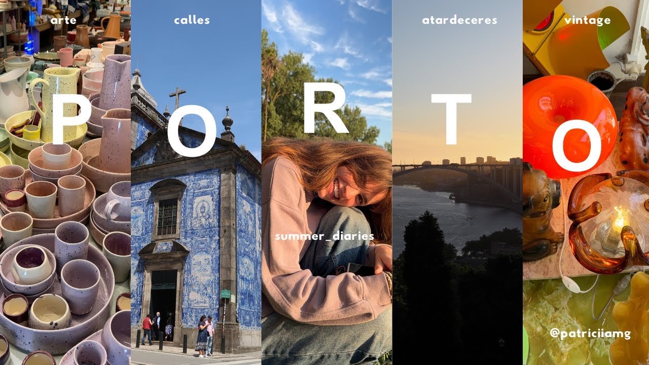 summer diaries | porto, atardeceres, comida, tiendas vintage, thrifting...