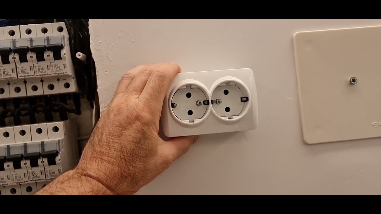 SİGORTA dan MODEM İÇİN SIVAÜSTÜ PRİZ MONTAJI