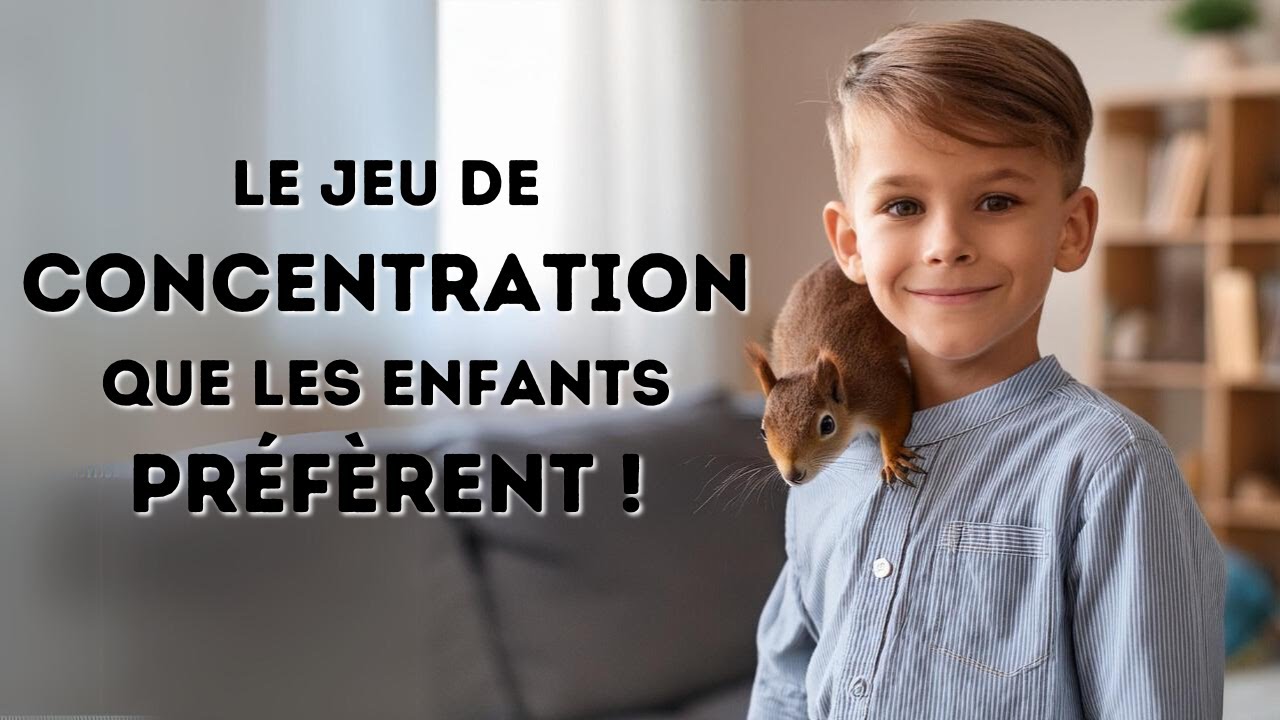 Un écureuil sur l'épaule ! (Jeu de concentration)