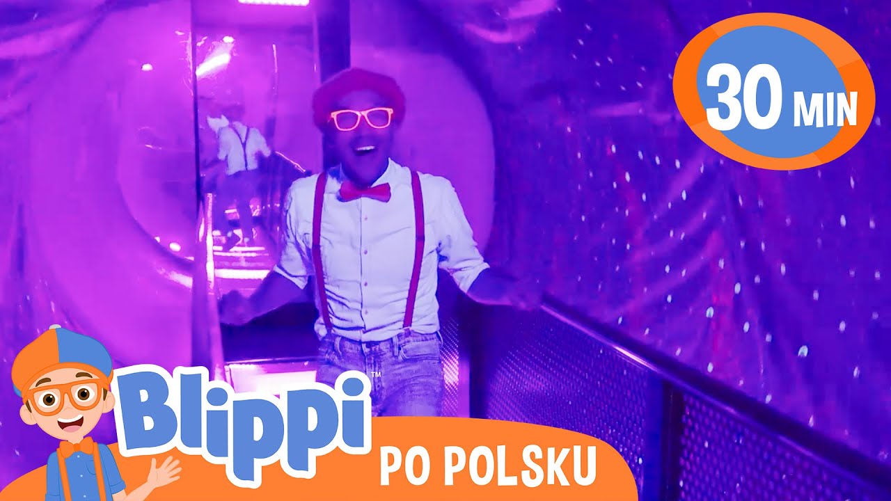 Blippi w muzeum: Nauka o świetle i elektryczności! | Bajki i piosenki dla dzieci po polsku