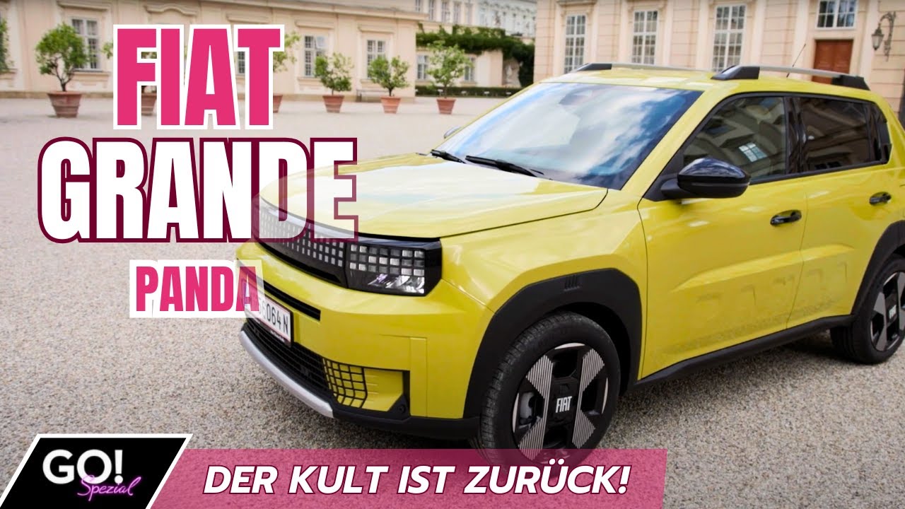 So sieht der neue Grande Panda aus - Fiat bringt Kult zur&uuml;ck - GO! Spezial