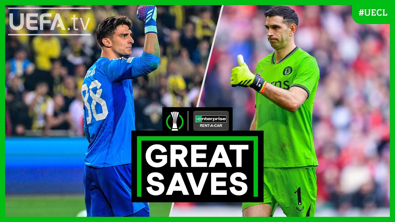 #UECL Great Saves Quarter-Finals 2nd leg | Tzolakis, Mart&iacute;nez...