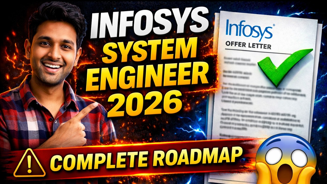 Infosys System Engineer 2026 | Complete Roadmap to Selection 🔥 | No of Questions for Selection?