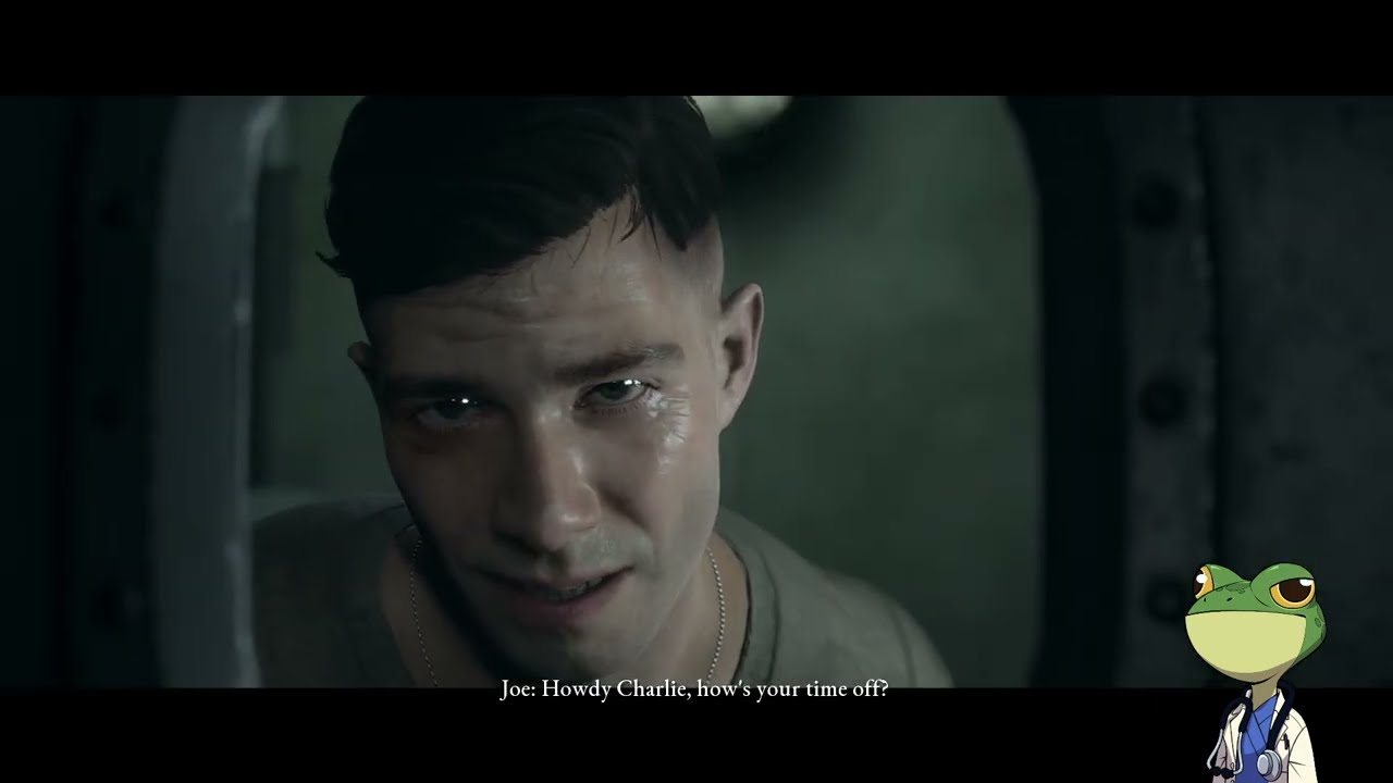 The Dark Pictures Anthology: Man of Medan | Staring for 3 minutes, then choosing not to say anything
