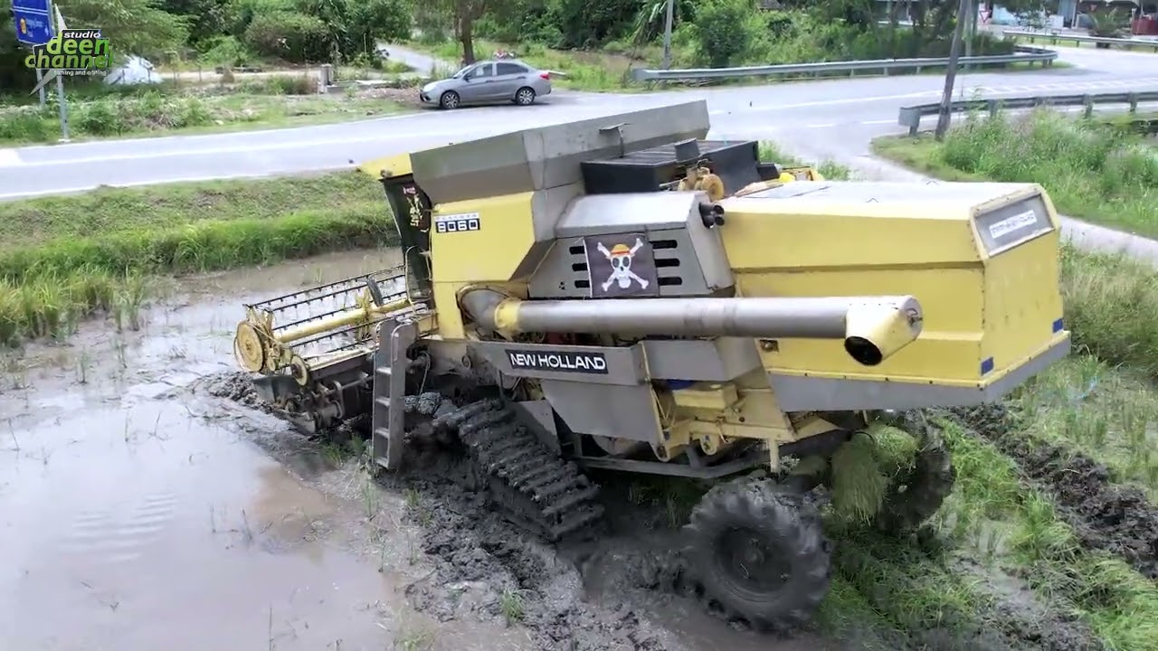 Рисовая мельница New Holland 8060: долговечность и отличная производительность!