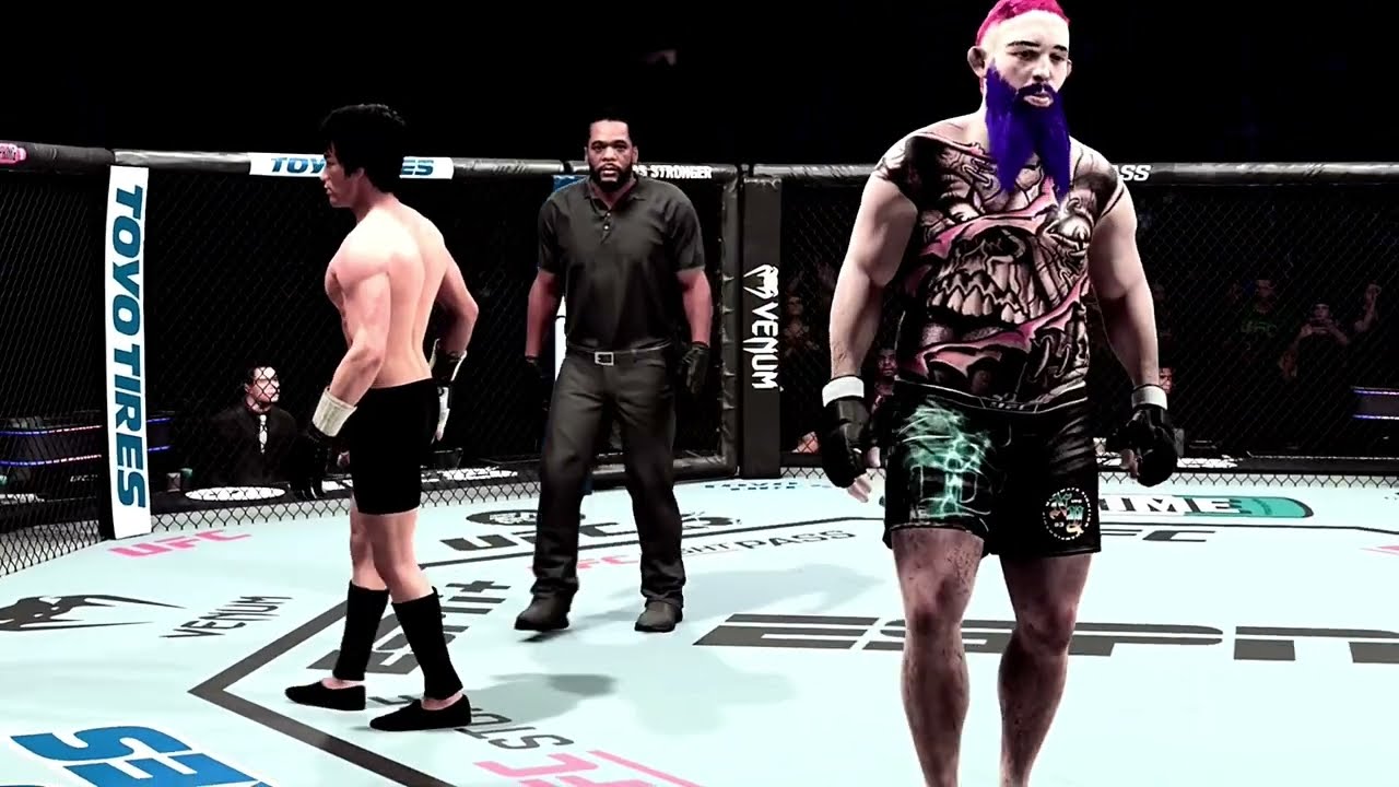 UFC 5 l Bruce Lee Vs. Walker | EA Sports | PS5 | Gameplay | The Gaming Gladiators