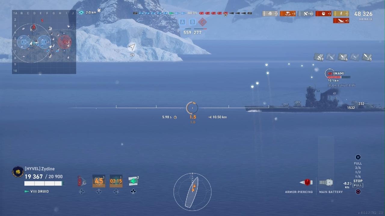More Supercharge Druid Fun . World of Warships Legends