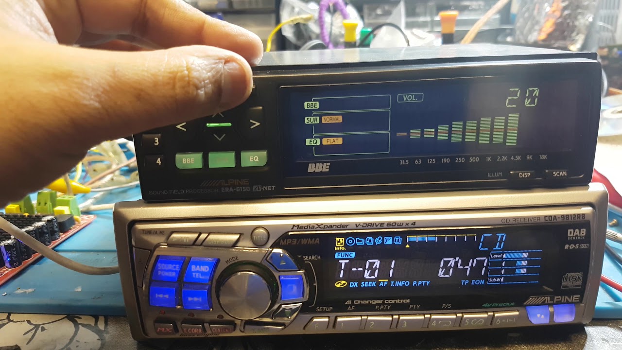 Alpine ERA G150 equaliser vintage
