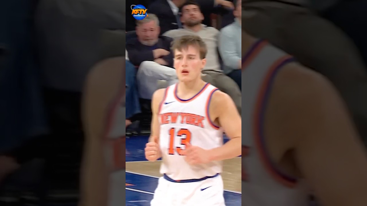 Tyler Kolek was in his BAG against the Wizards! 👀 #shorts #knicks