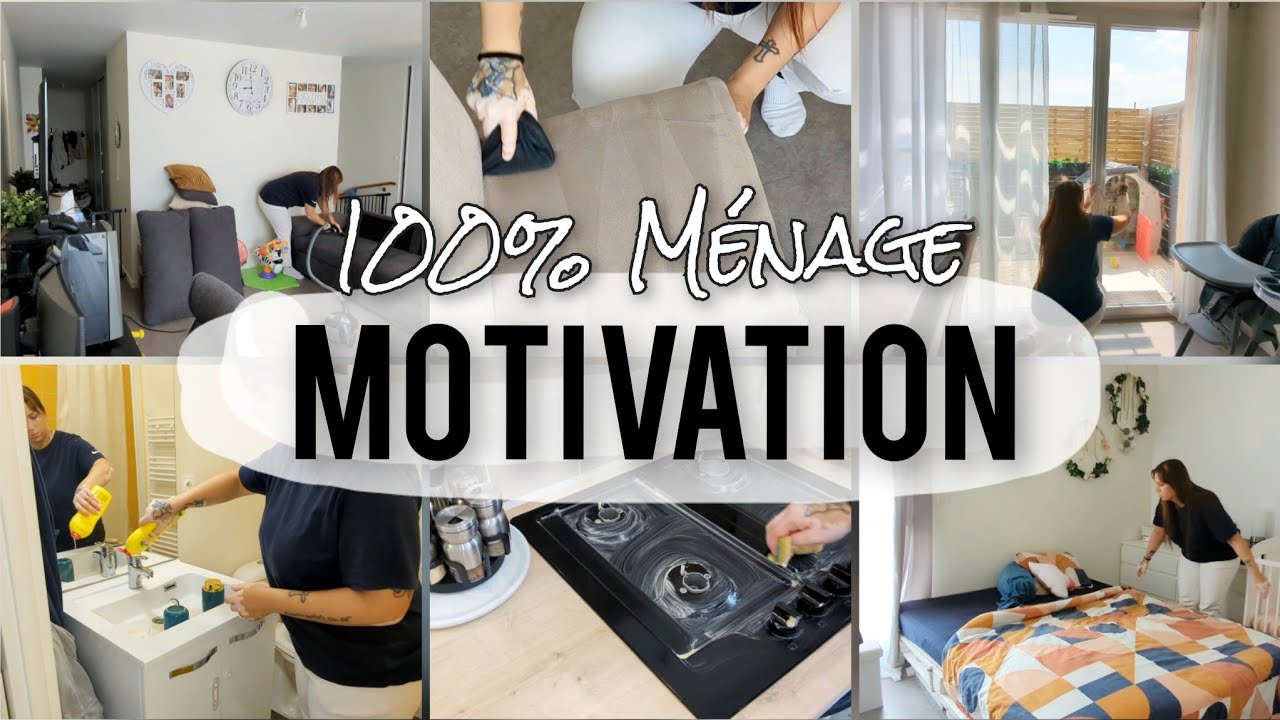 MOTIVATION // MENAGE EN PROFONDEUR // 2H MARATHON