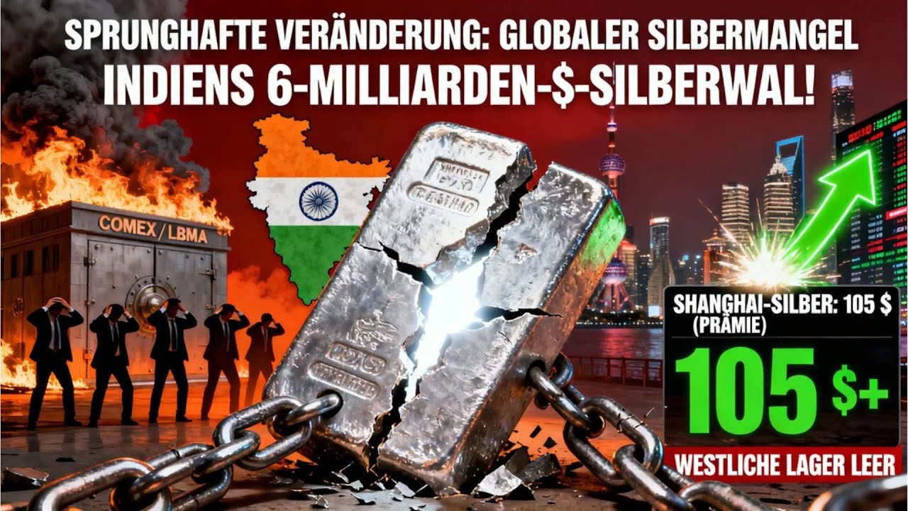 ALARM! Der „indische Wal“ hat den Silbermarkt eingekesselt – Bist du vorbereitet?