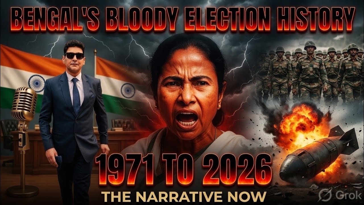 West Bengal Poll Violence History: 1971 Army Deployment to TMC Rule & Mamata's Warning | #bengal2026